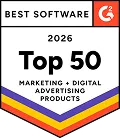 G2 Top 50 Marketing & Digital Advertising Products 2026